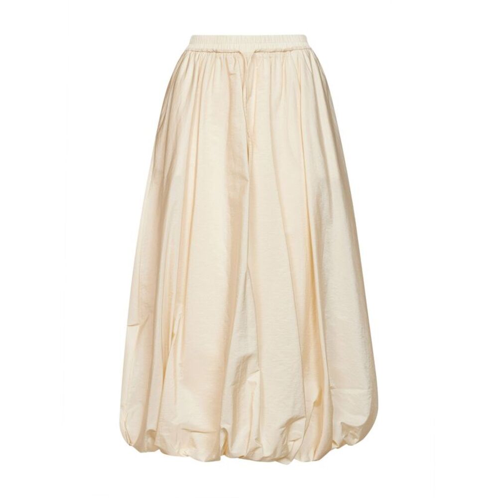 Max Mara Weekend Women Cream Wkdciurma Long Balloon Skirt